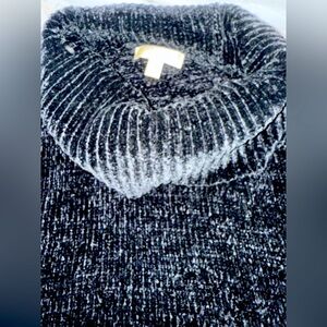 Michael Kors Women's Small Black Long Sleeve Turtleneck Sweater